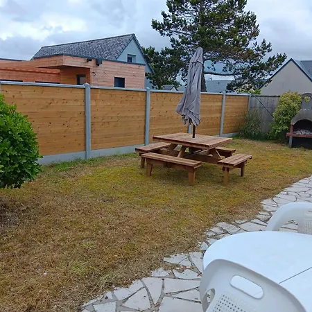 Maison Charmante A Port-bail-sur-mer, Grand Jardin Clos