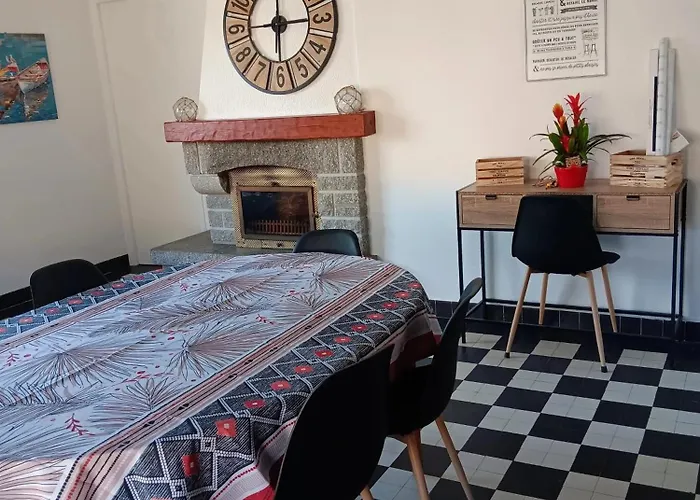 Maison Charmante à Port-bail-sur-mer, Grand Jardin Clos Casa de Férias Port-Bail-sur-Mer